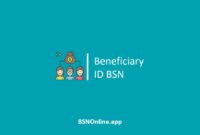 Maksud Beneficiary ID BSN
