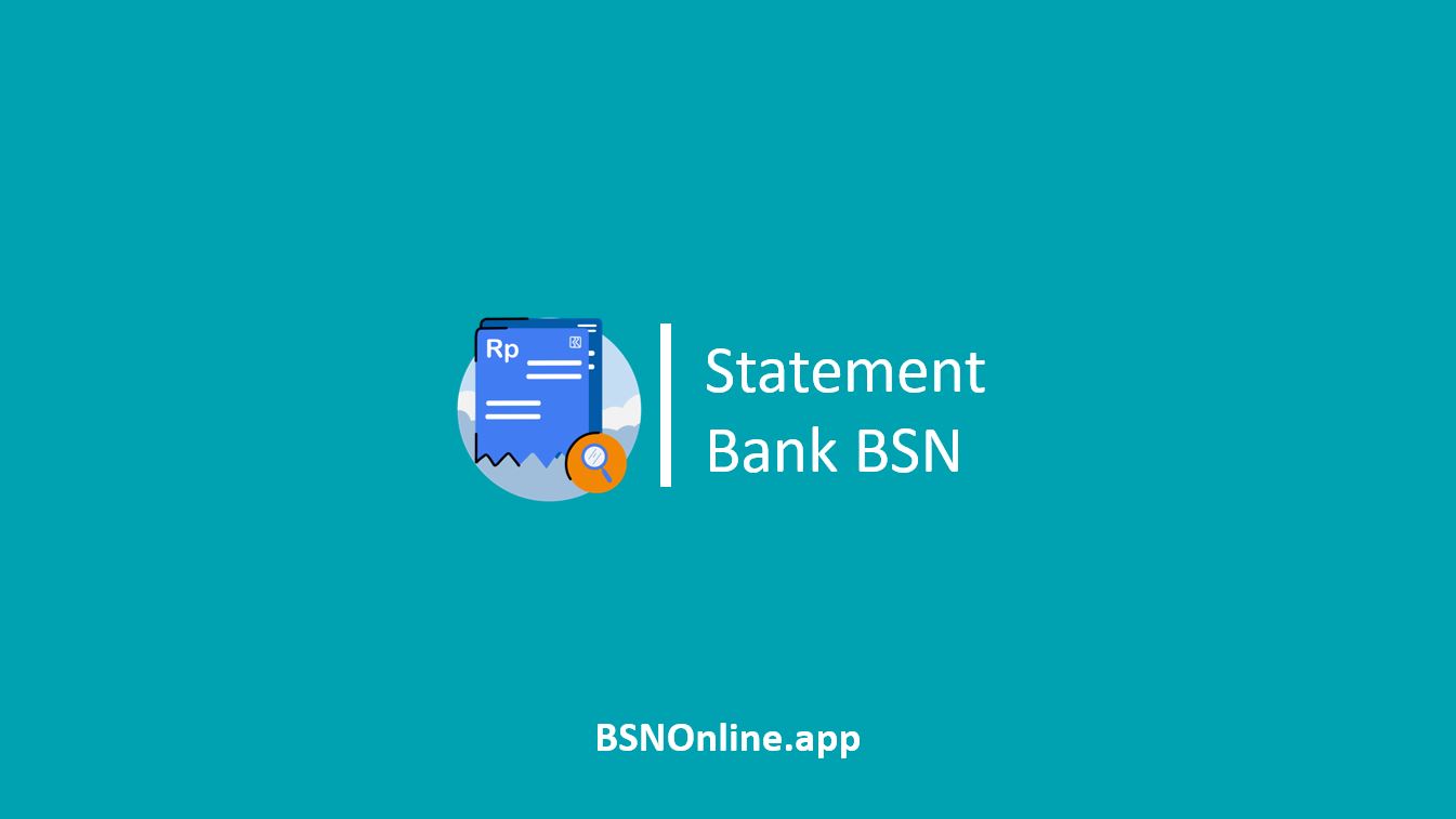 Statement Bank BSN