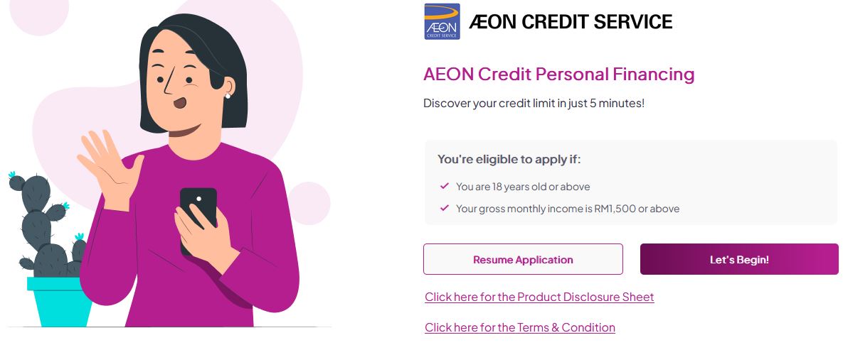 Pinjaman Peribadi AEON Credit