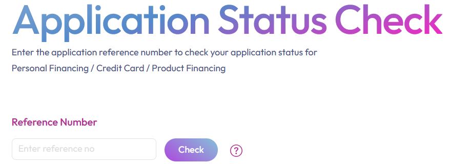 Semak Status Permohonan Pinjaman Peribadi AEON